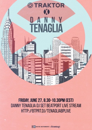 Cartel de Traktor X Danny Tenaglia