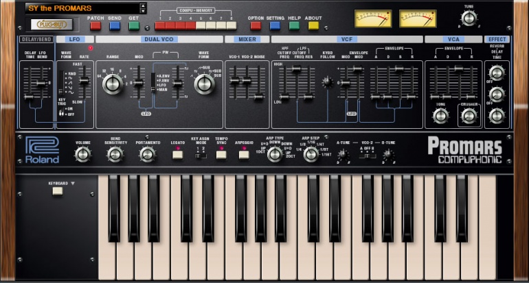 Roland ProMars plug out