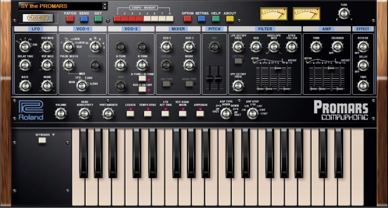 Roland ProMars plug out