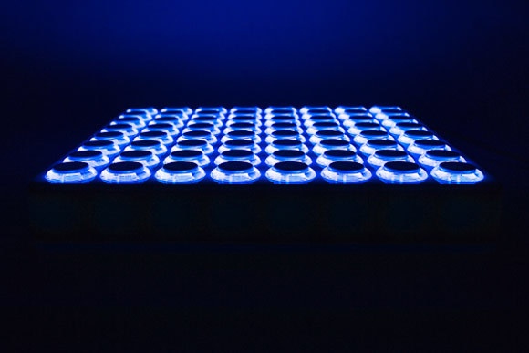 Midi Fighter 64 negro