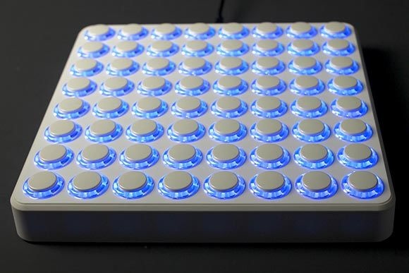 Midi Fighter 64 blanco