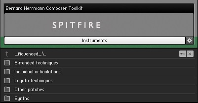 carpetas Bernard Herrmann
