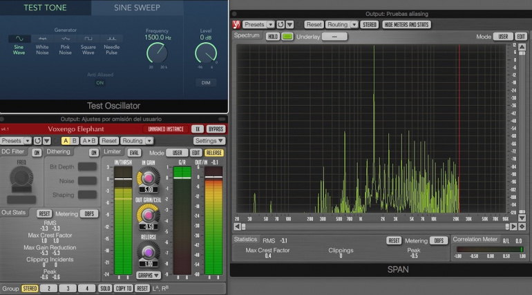 La señal resultante es un compendio de señales desarmonizadas.