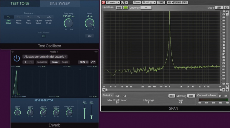 EnVerb trabajando ahora a 192KHz de FM.
