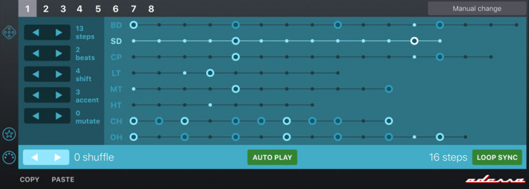 Secuenciador euclidiano