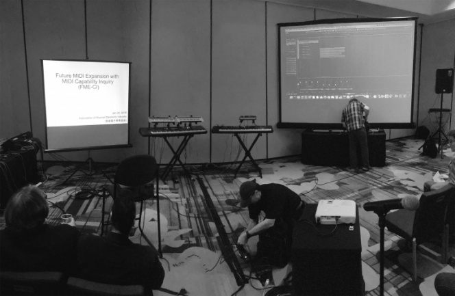 El evento, a punto de empezar