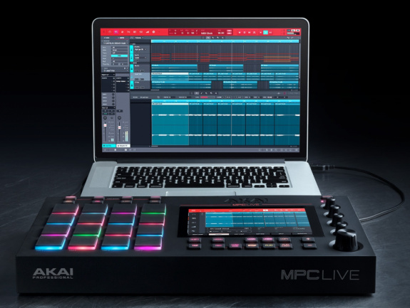 Akai MPOC Software 2.2 abierto a MIDI Learn