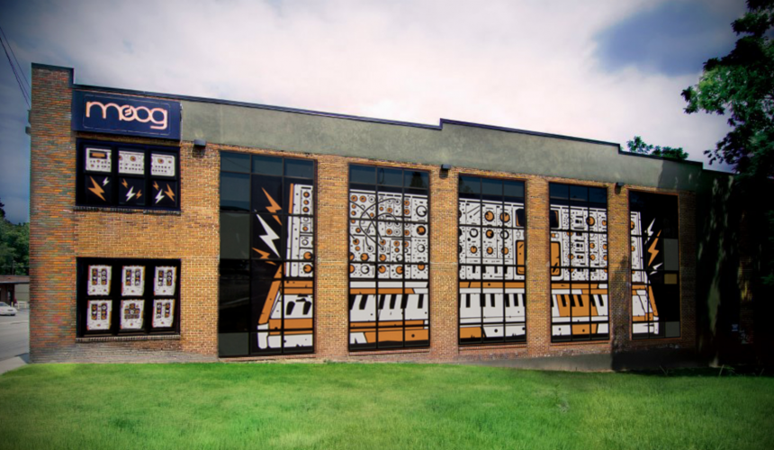 Fábrica de Moog en Asheville