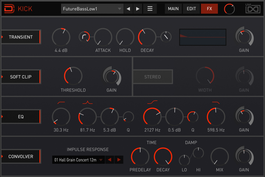 UVI Drum Designer - Kick