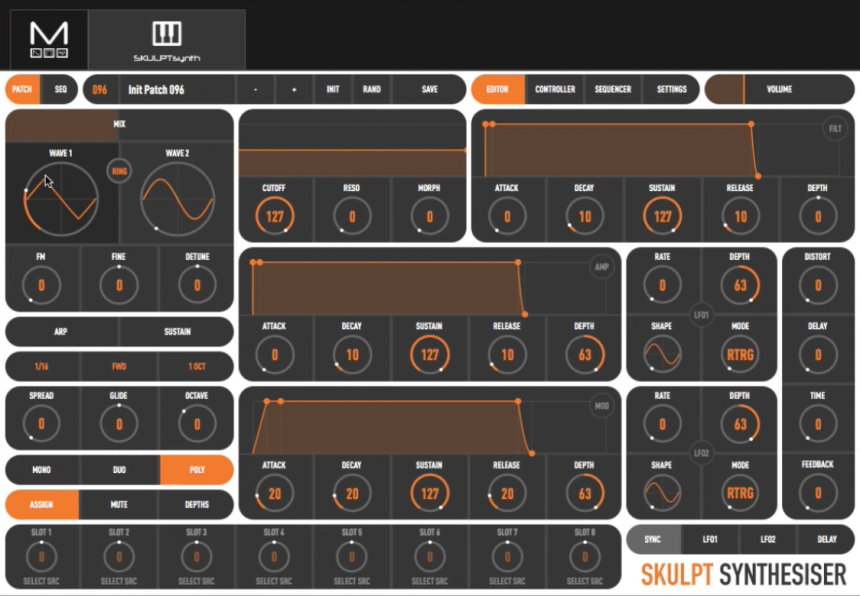 Modal, aplicación para Skulot