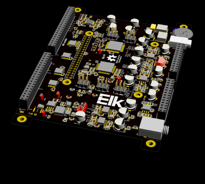 Hat audio para Pi creado por Elk