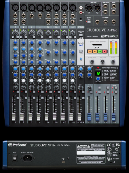 Presonus StudioLive AR12c
