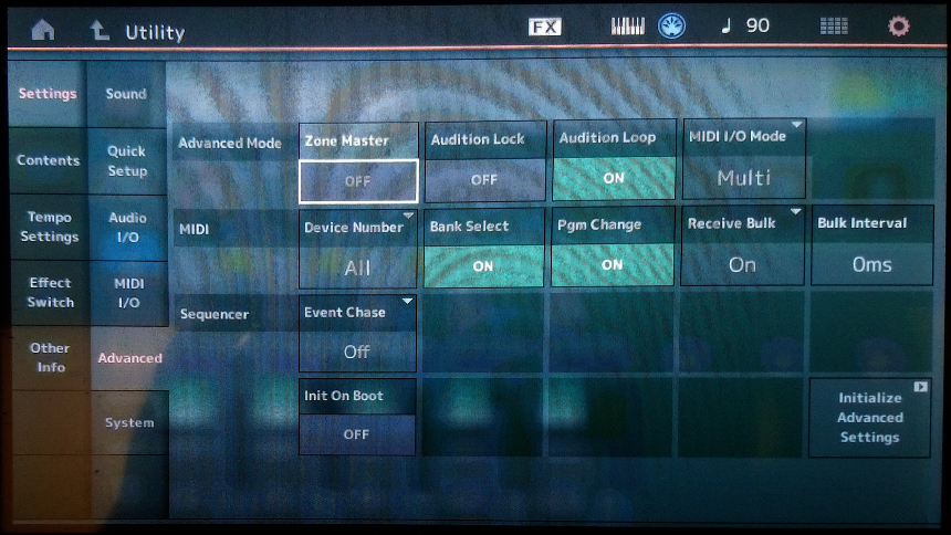 MODX/Montage Utility -> Advanced