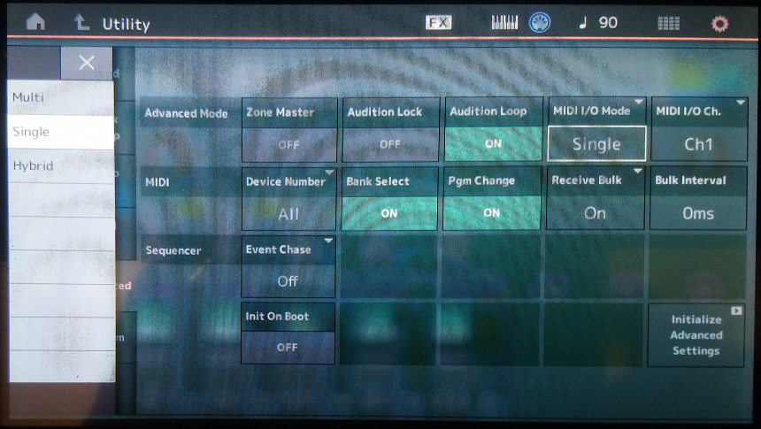 MODX/Montage Utility -> Advanced
