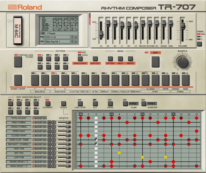 Roland TR-707