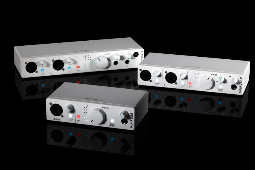 Arturia Minifuse blancas