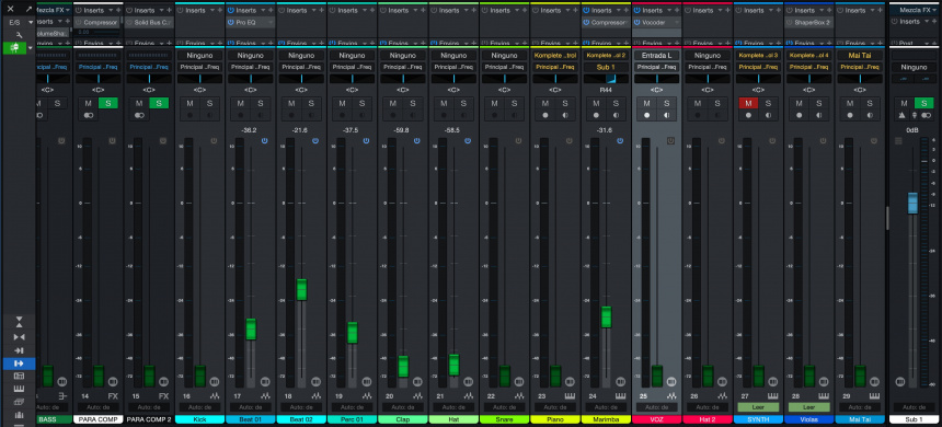 Fader Flip en Studio One 6