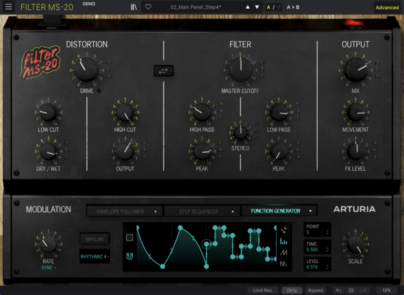 Arturia MS-20 Filter