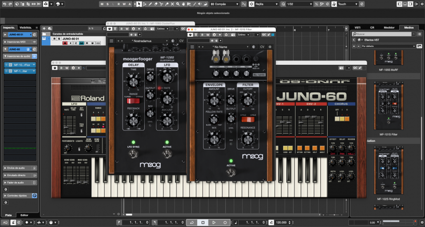 Moog Moogerfooger Plugines