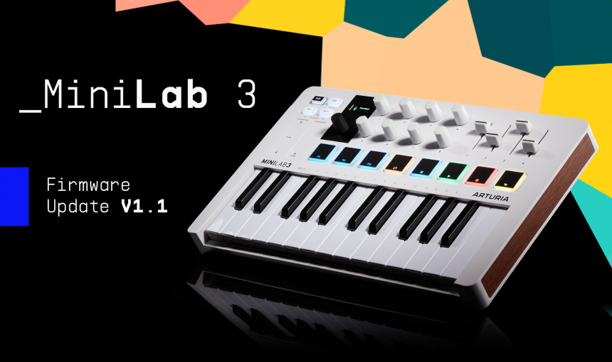 Arturia Minilab 3 versión 1.1