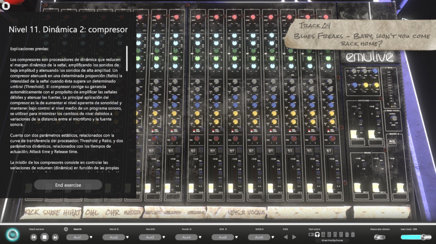 Ejercicio guiado en Emulive