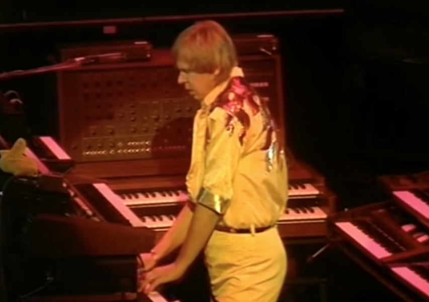 Rick Wakeman en el Hammersmith Odeon