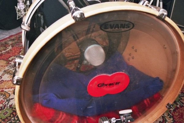 Shure Beta 52 en bombo