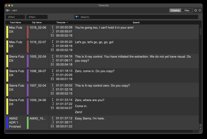 Pro Tools 2025.6 Transcripción IA