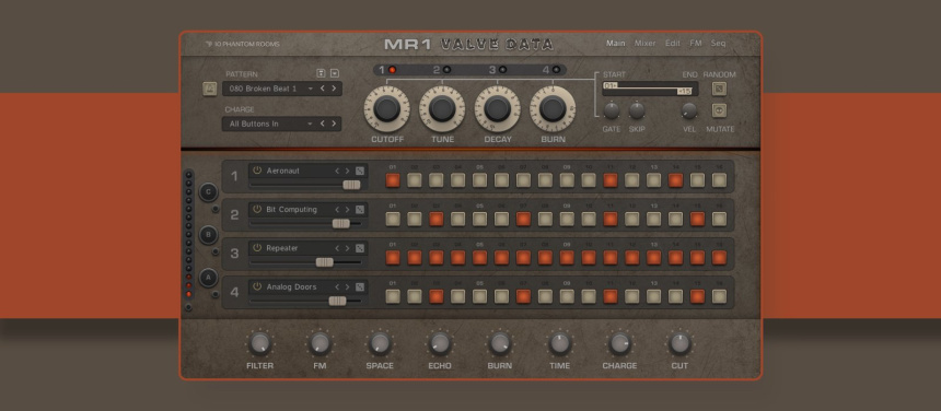 Native Instruments MR1 Valve Data