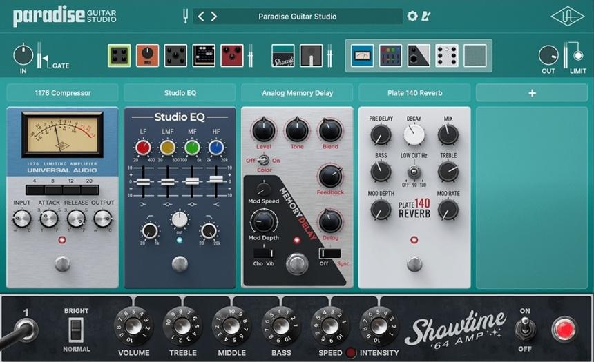 Universal Audio Paradise Guitar Studio