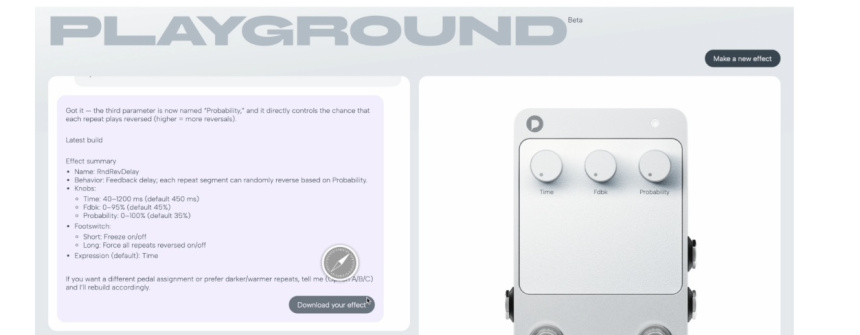 Polyend Endless: playground y programación con IA