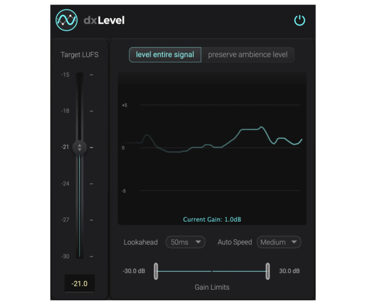 Accentize dxLevel