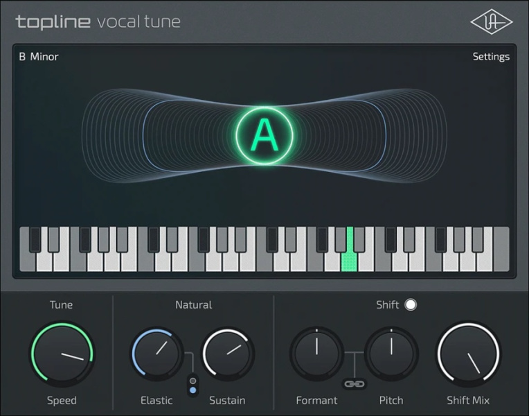 UAD Topline Vocal Tune