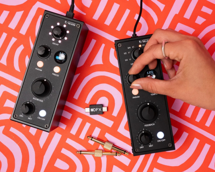 Menura Audio MDFX delay de cinta y reverb