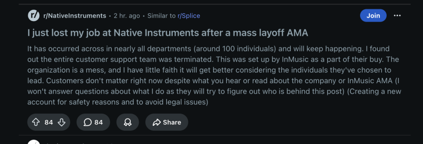 inMusic Native Instruments Main Reddit
