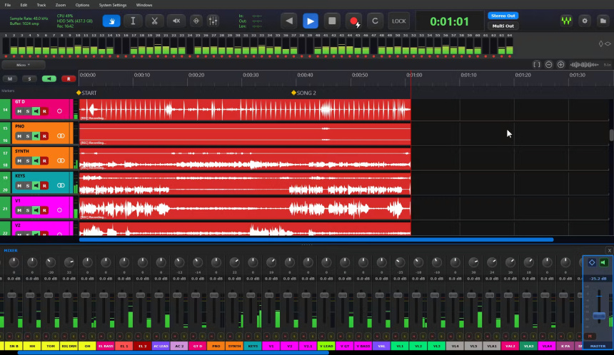 Waves Tracks Live 2.0
