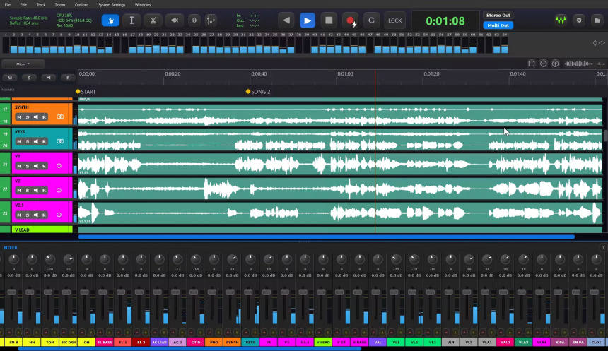 Waves Tracks Live 2.0
