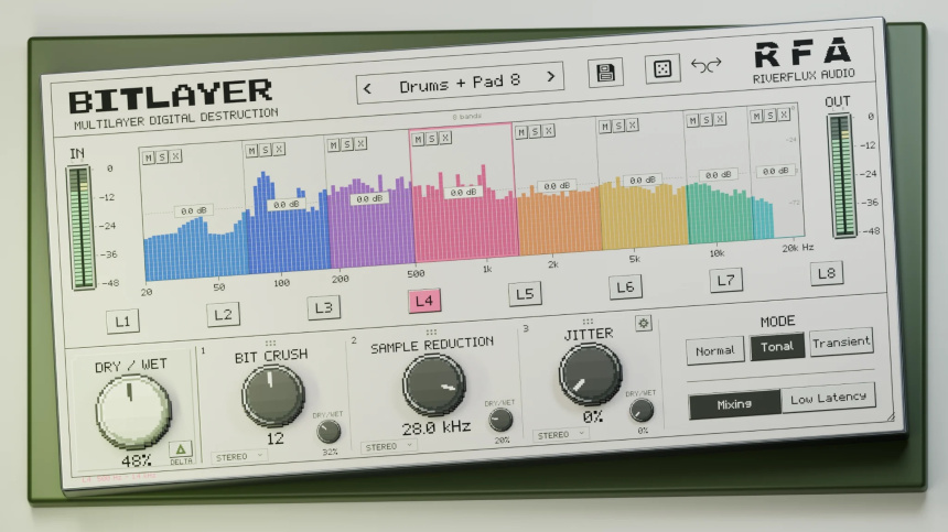 RiverFlux Audio Bit Layer