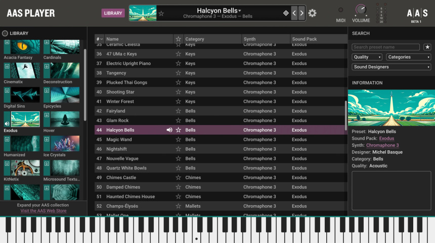 Applied Acoustics Systems AAS Player v2.0