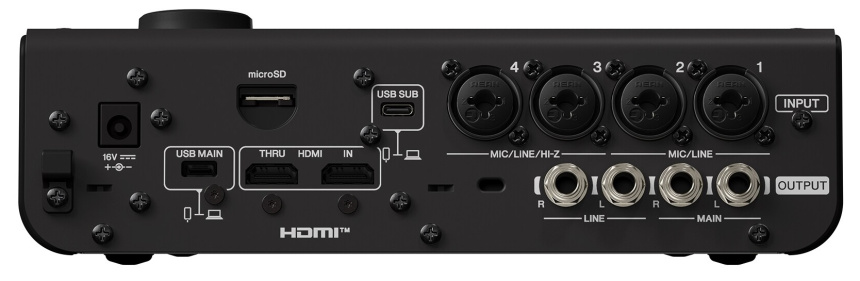 Review Yamaha URX44V