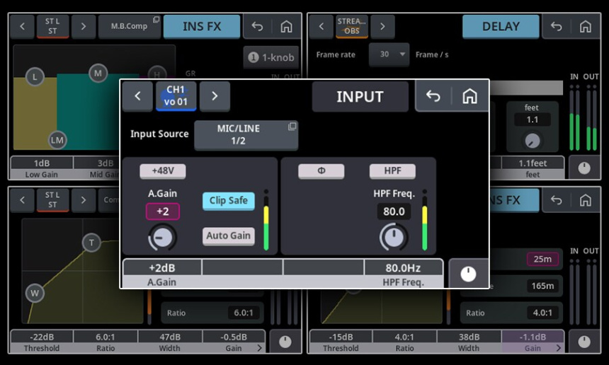 Review Yamaha URX44V