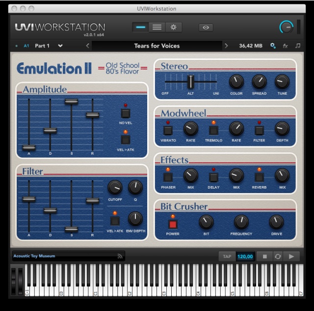 UVI Emulator-II