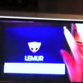 Aplicación de Lemur funcionando en un iPad
