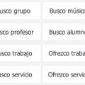 Mercasonic permite ahora anuncios de músicos, clases, empleo y servicios