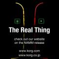 Korg y su "Real Thing" en el NAMM