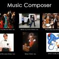 El trabajo del compositor