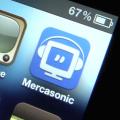 Preview de Mercasonic app para iOS