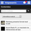 Nueva web móvil de Hispasonic