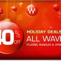 40% de descuento en bundles, plugins, y actualizaciones de Waves