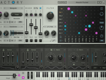 Factory, nuevo sinte modular virtual de Sugar Bytes